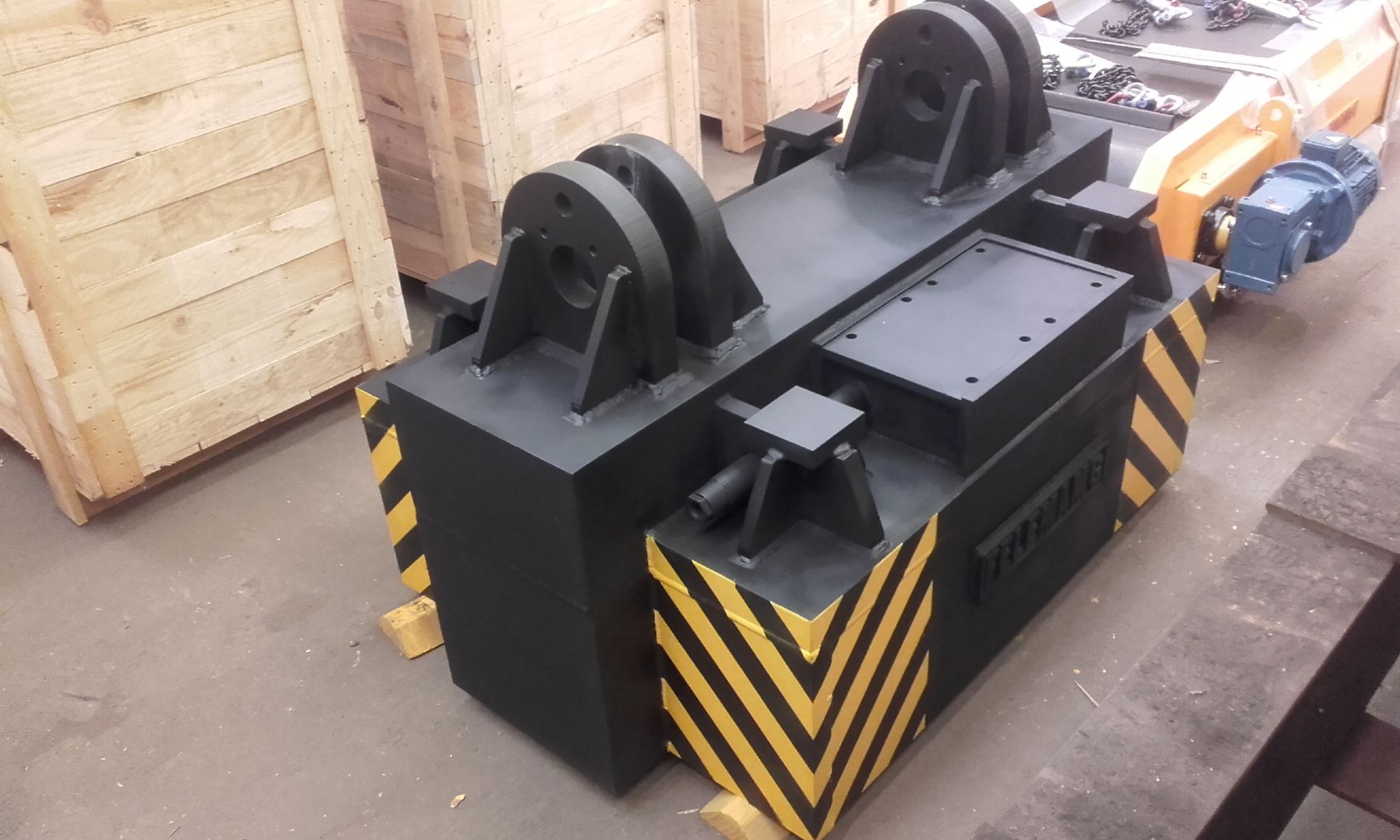 Magnetismos industrial volteo de slabs