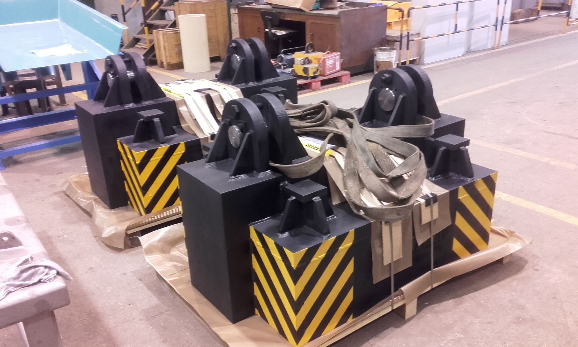 Volteo y manipulacin de slabs en caliente