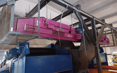 FELEMAMG SUMINISTRA A LA PLANTA DE COGERSA EN ASTURIAS EQUIPOS DE SEPARACION MAGNETICA